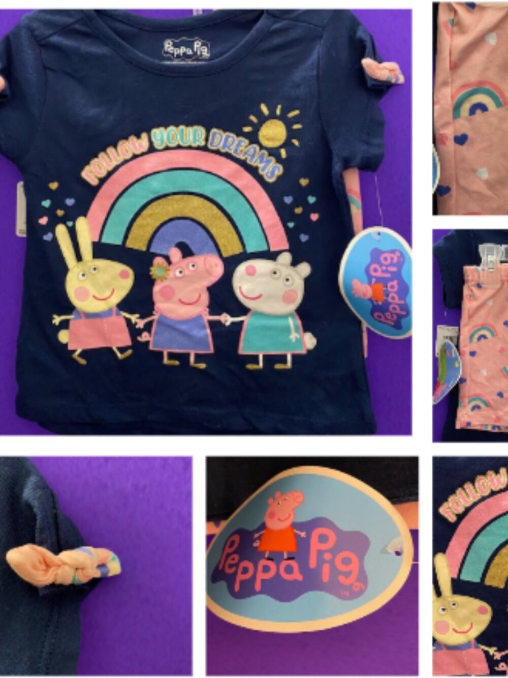 Peppa Pig 2pc Short set